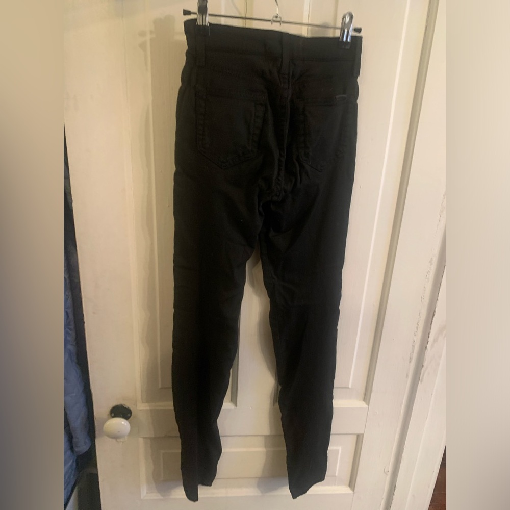Hi Rise Black Leggings - Picture 2 of 3